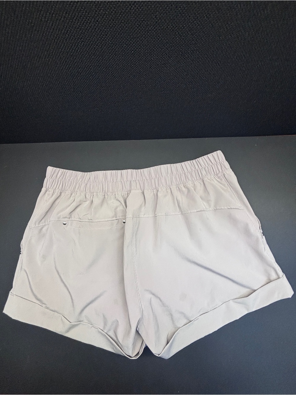 NWOT MPG Light Gray Travel Shorts w Pockets&Drawstring Shorts; Nvr Washd or Worn - Picture 8 of 8